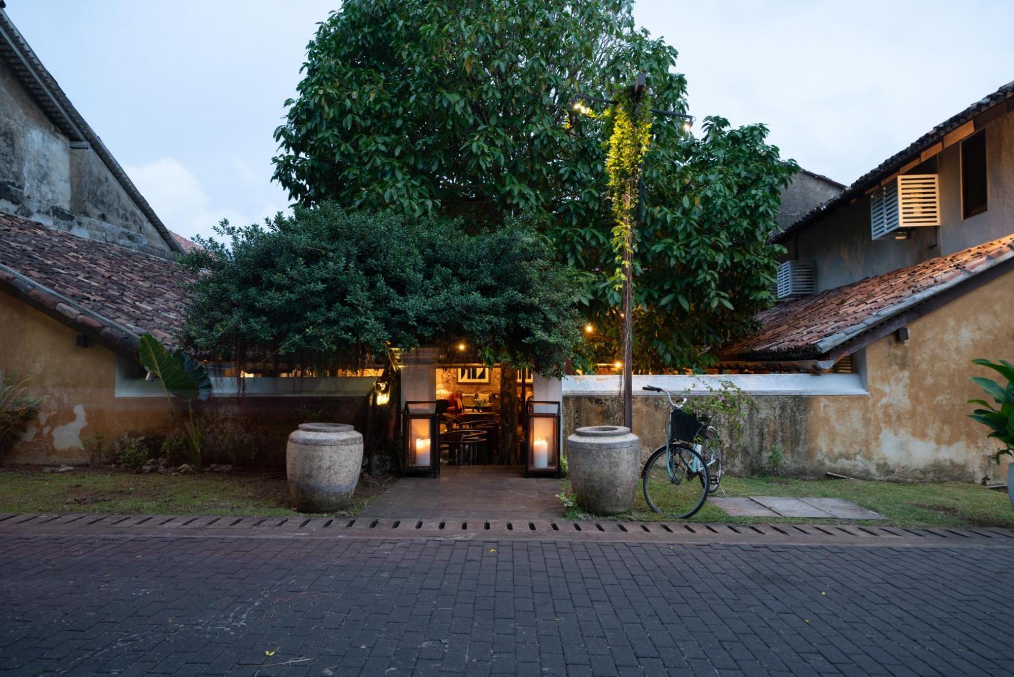 The Bungalow Galle Fort - Hotel - Restaurant - Cocktail Bar Exterior foto